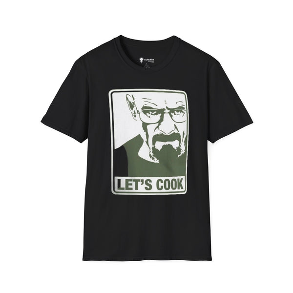 Let's Cook Graphic T-Shirt — Breaking Bad Portrait Tee