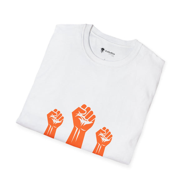 Protest Fist T-Shirt — 'We deserve to be heard' Graphic Tee