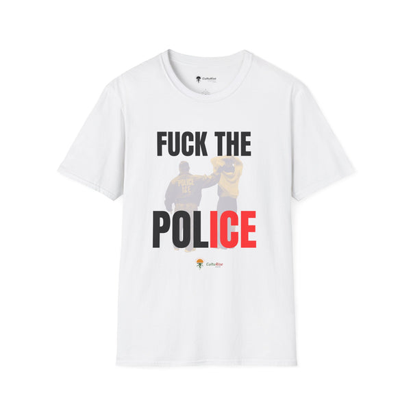 Graphic Protest T-Shirt — “Fuck the Police” Statement Tee