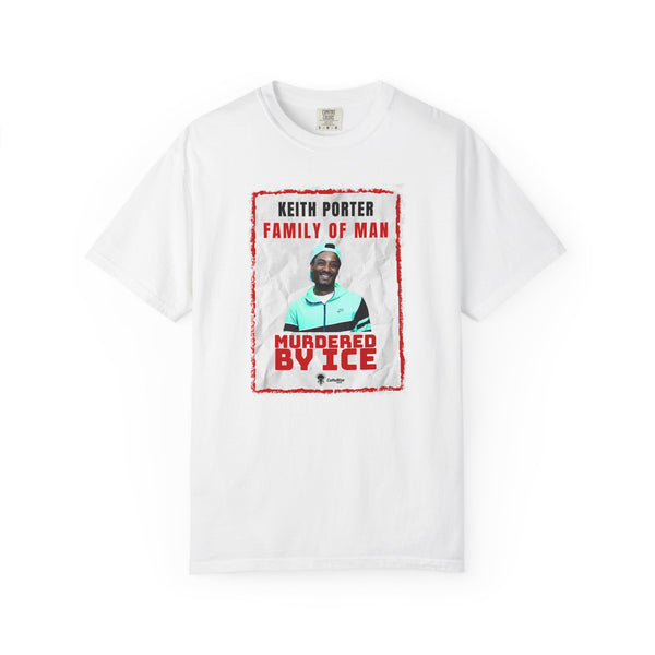 Graphic T-Shirt — "Murdered by ICE" Memorial Portrait Tee